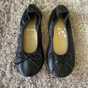 Black girls ballet flats